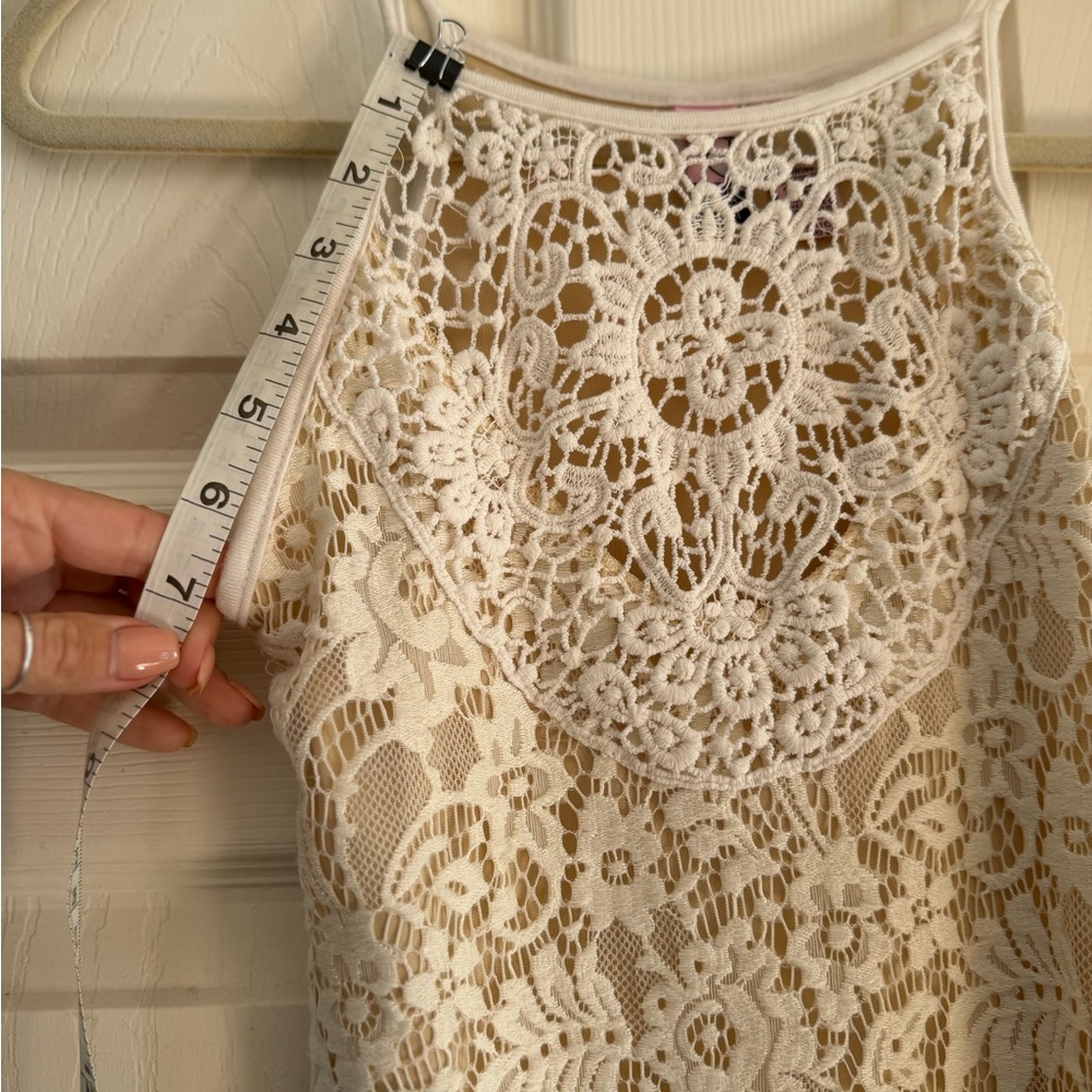 Lace Bodysuit with button opening - size XS - Picture 10 of 12